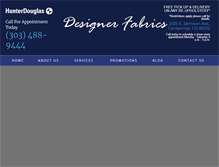 Tablet Screenshot of designerfabricsdenver.com